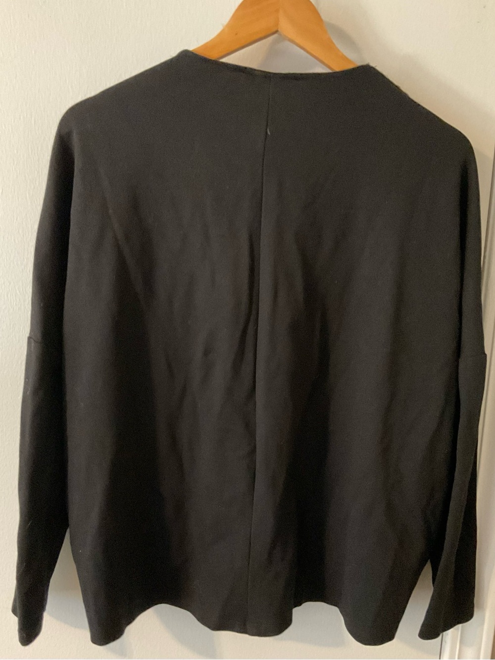 L.A.M.B Gwen Stephani Black Gray Alpaca Wool Blend Sweater Striped P Small PS - Picture 4 of 4